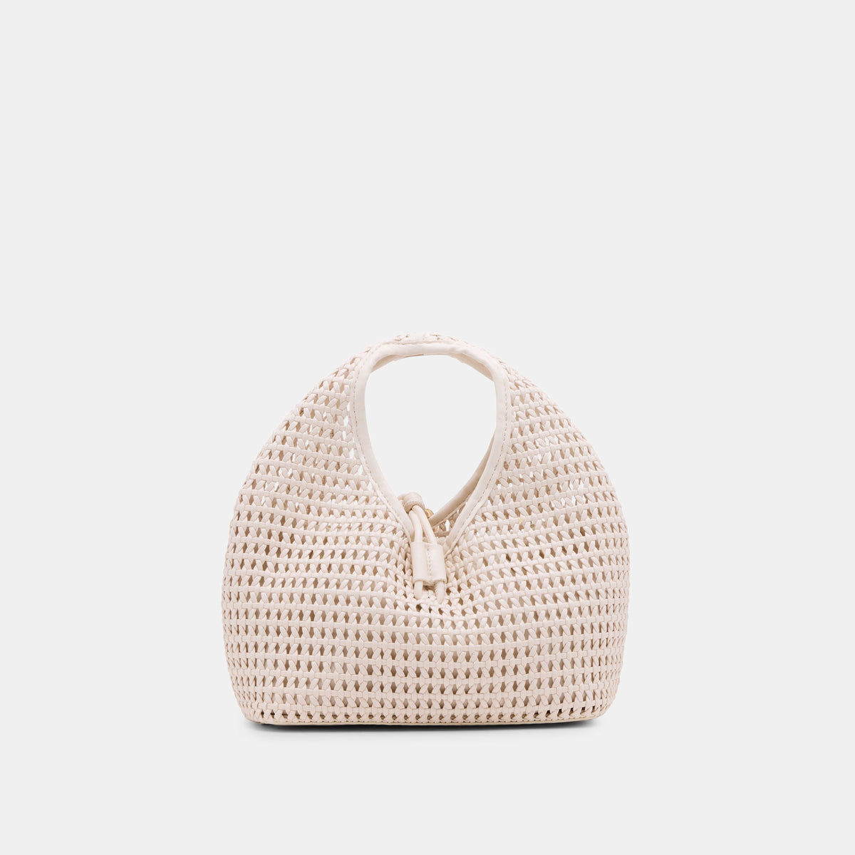 Dahlia Ivory Stella Woven Handbag | Dolce Vita
