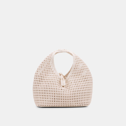 Dahlia Ivory Stella Woven Handbag | Dolce Vita