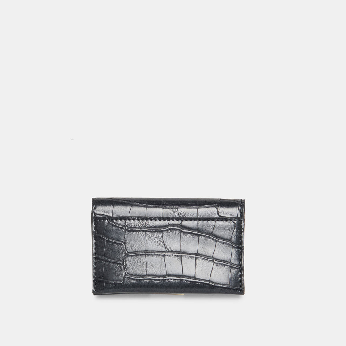 Mini-Me Grey Croco Stella Wallet | Dolce Vita