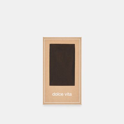 SHEER ILLUSION THERMAL TIGHTS BLACK | Dolce Vita
