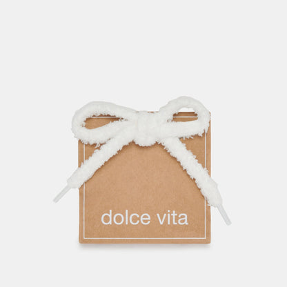 FUZZY LACE WHITE | Dolce Vita