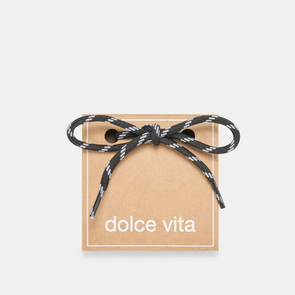 TICK MARK CORD LACE BLACK MULTI | Dolce Vita