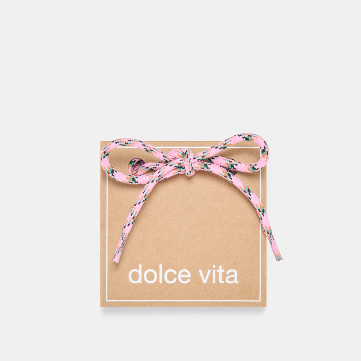 CROSS CORD LACE PINK MULTI | Dolce Vita