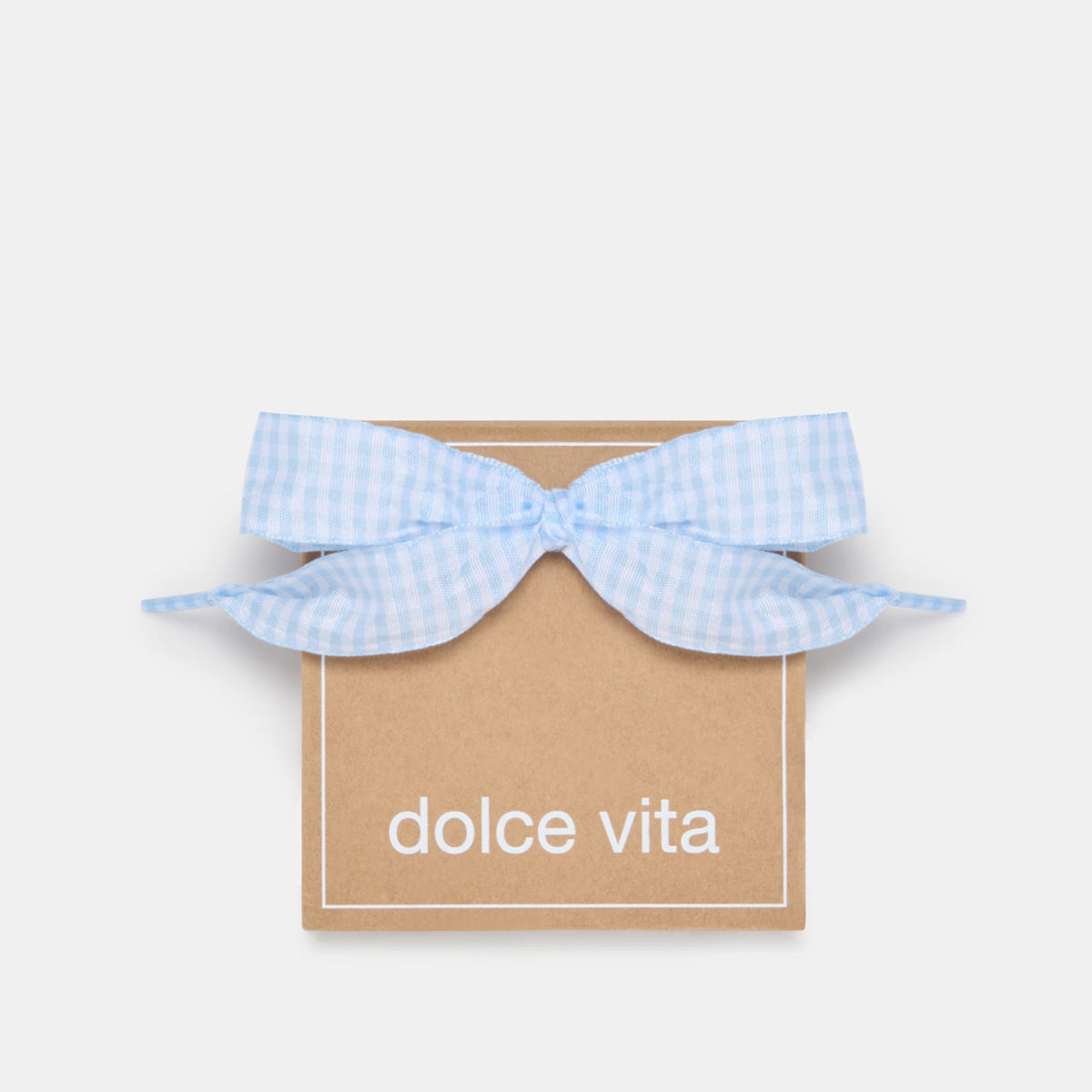 GINGHAM LACE BLUE MULTI | Dolce Vita