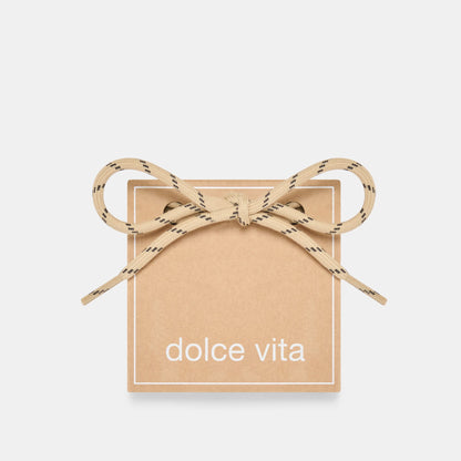 TICK MARK CORD LACE TAN MULTI | Dolce Vita