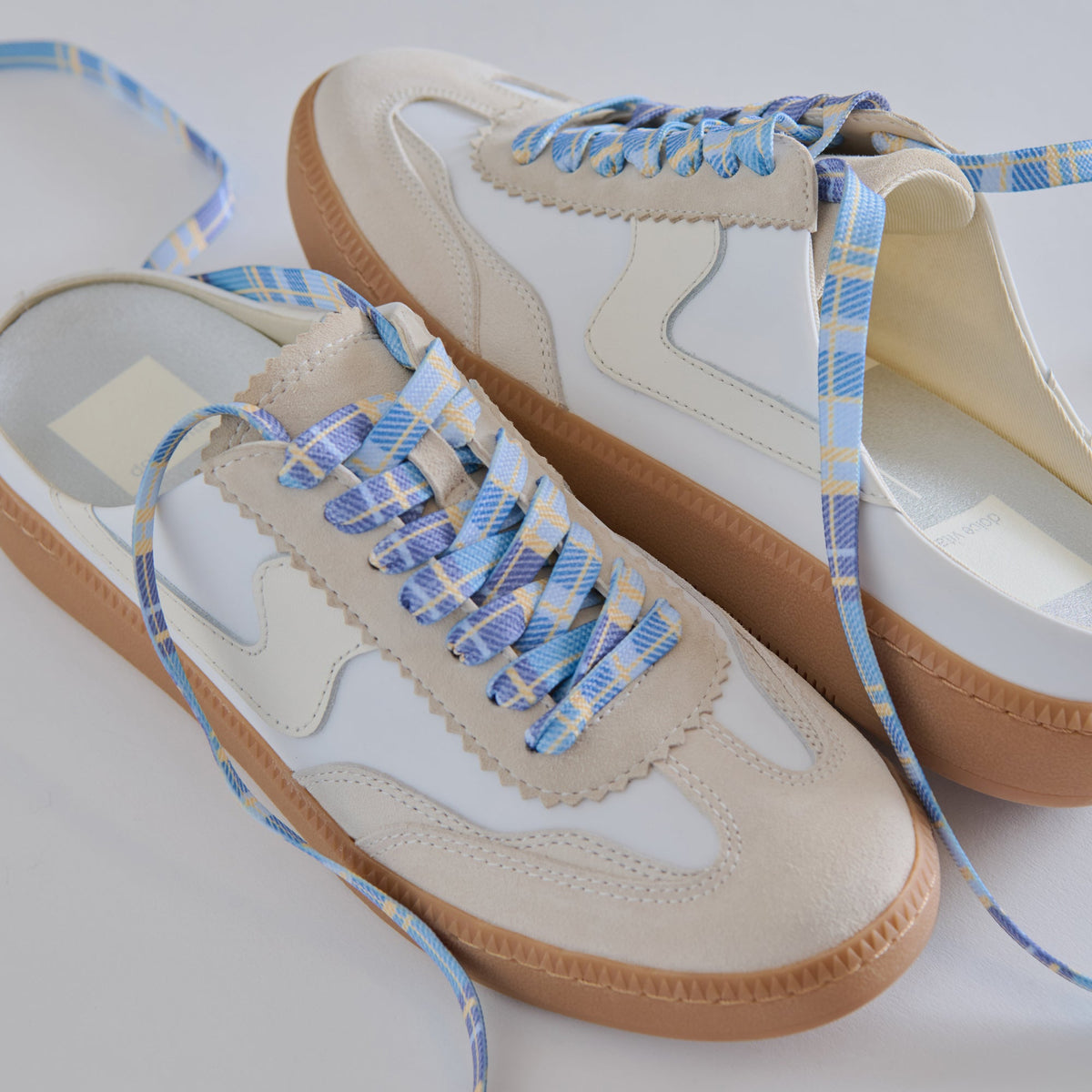 PREPPY PLAID LACE BLUE MULTI | Dolce Vita