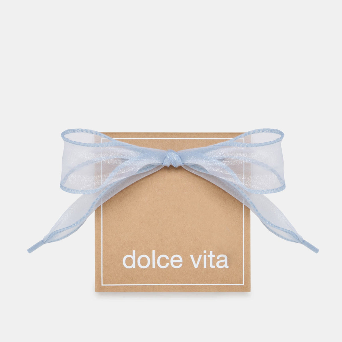 CURLY ORGANZA LACE LIGHT BLUE | Dolce Vita