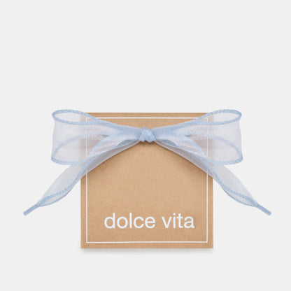 CURLY ORGANZA LACE LIGHT BLUE | Dolce Vita