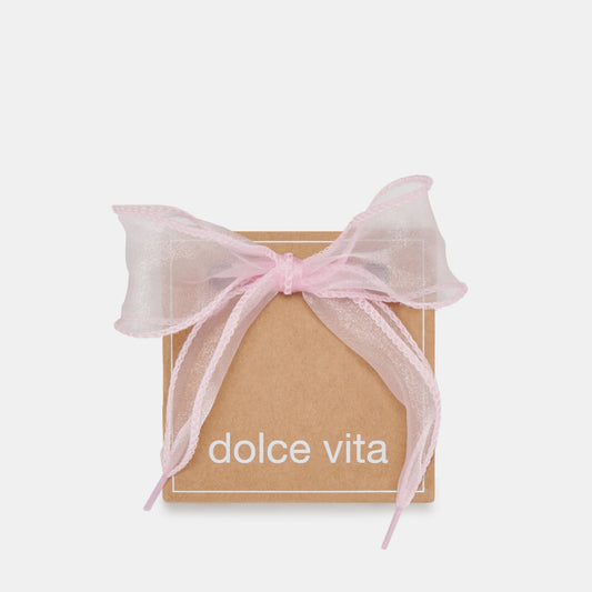 CURLY ORGANZA LACE LIGHT PINK | Dolce Vita