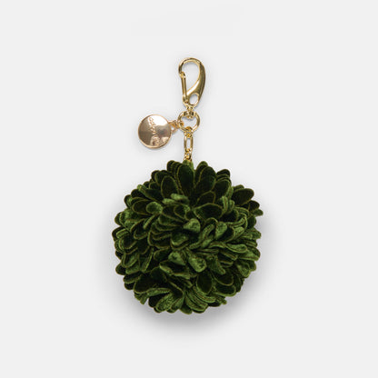 Pom Pom Dk Green Bag Charm | Dolce Vita