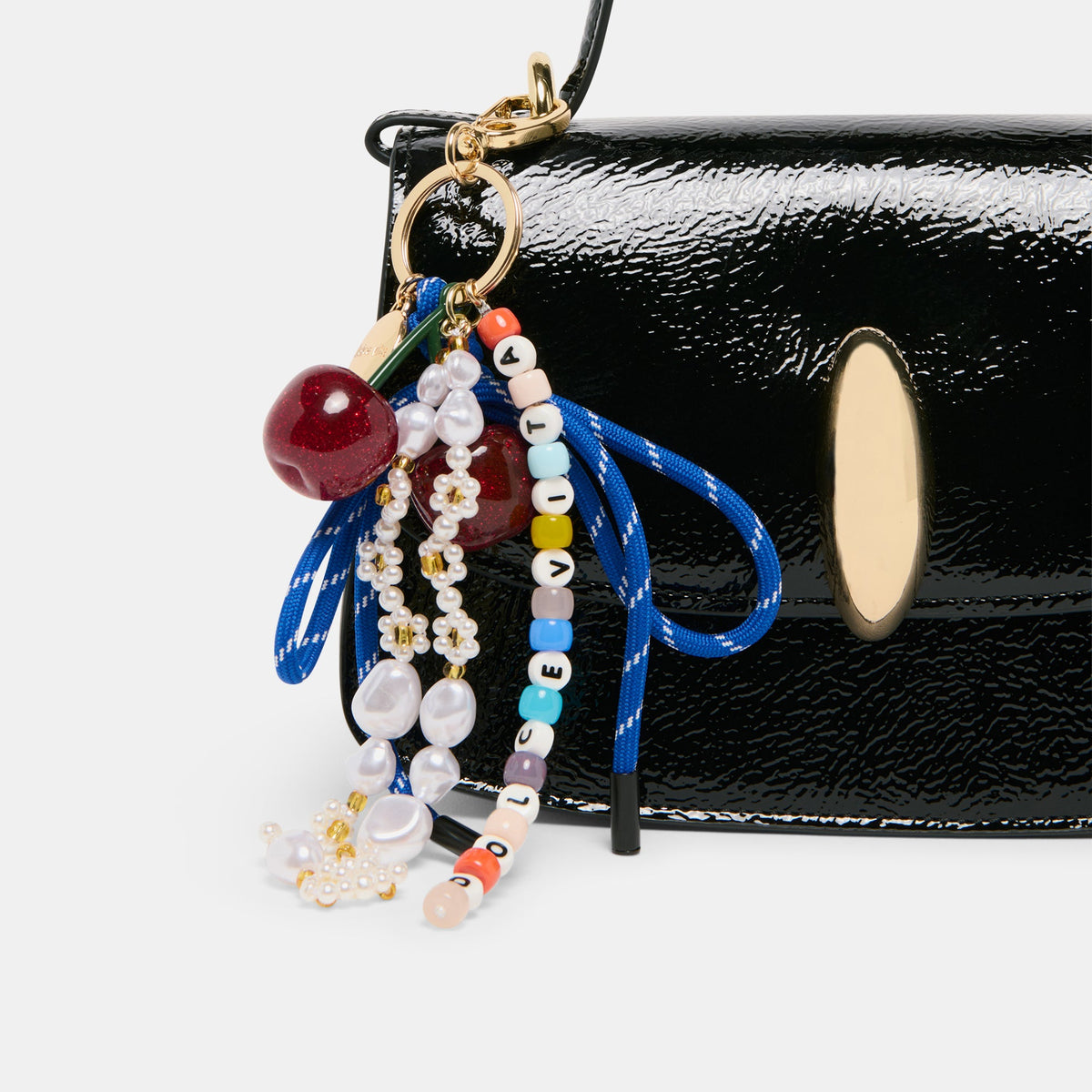 Dolce Vita Blue Multi Beaded Bag Charm | Dolce Vita