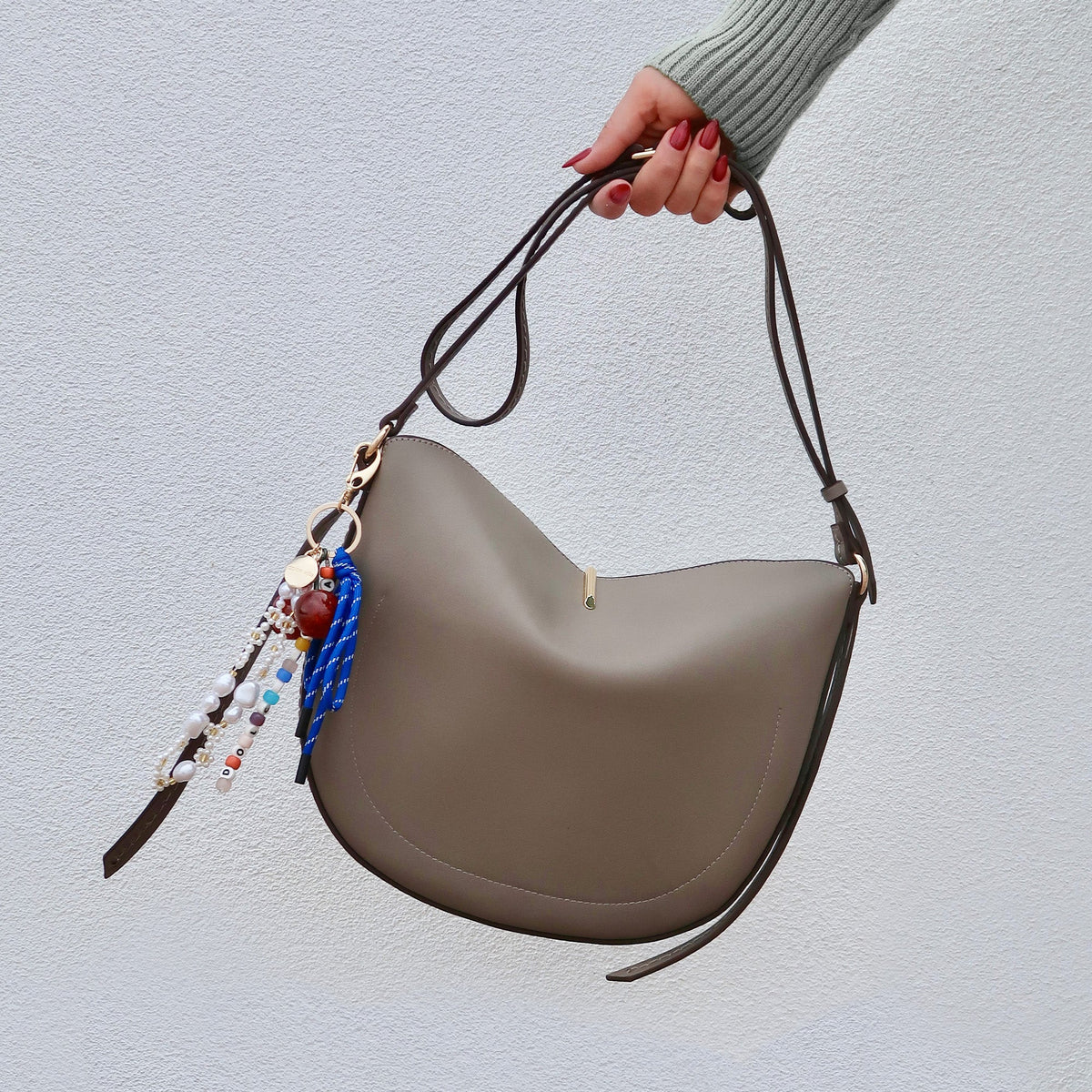Dolce Vita Blue Multi Beaded Bag Charm | Dolce Vita