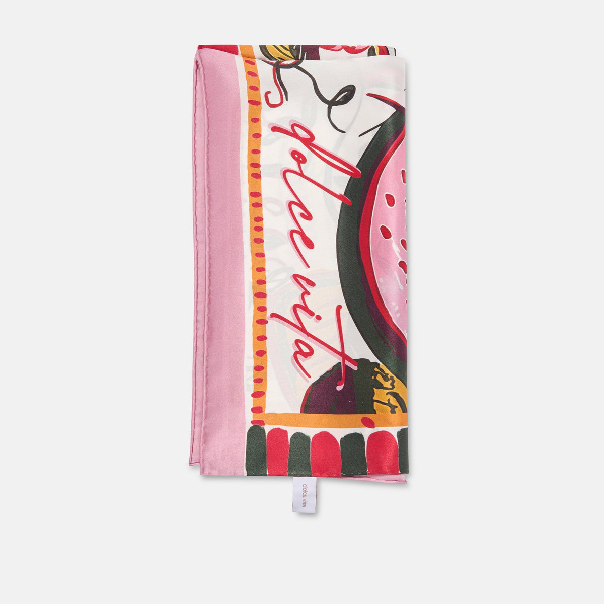 Fruit Pink Multi Scarf | Dolce Vita