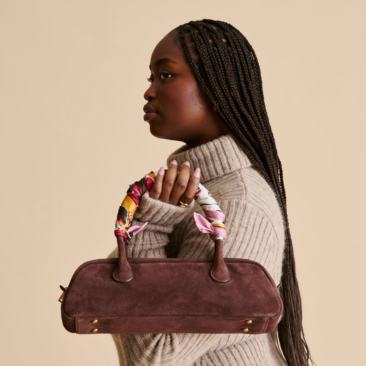Fruit Pink Multi Scarf | Dolce Vita