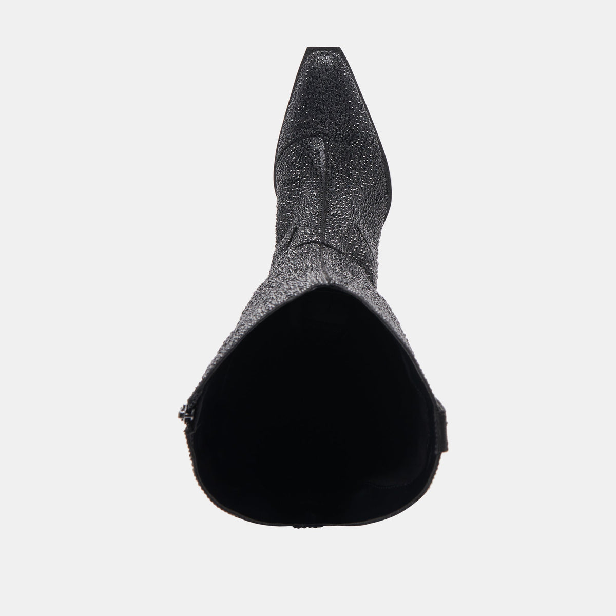 ARIANA CRYSTAL BOOTS BLACK METALLIC CRYSTAL | Dolce Vita