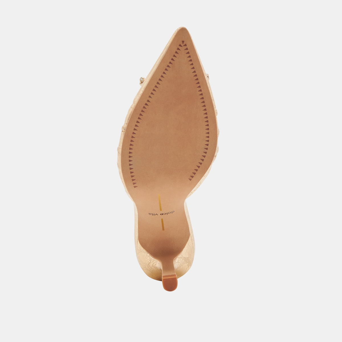 KAIRI HEELS GOLD DISTRESSED LEATHER | Dolce Vita