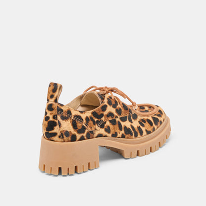 Milza Dk Leopard Calf Hair Loafers | Dolce Vita