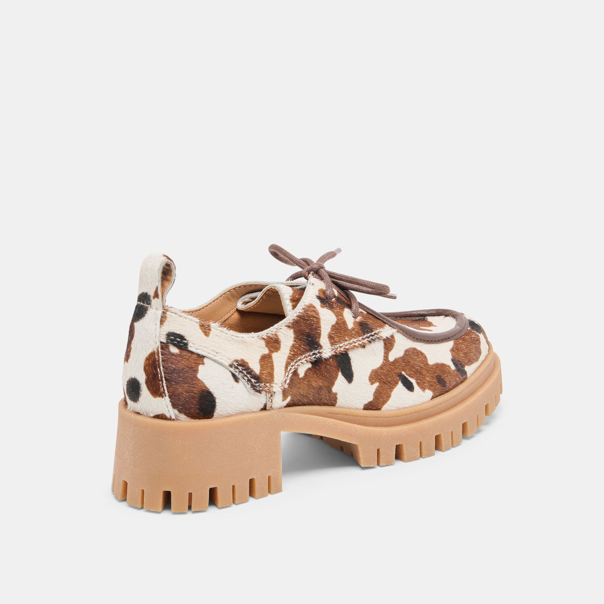 Milza Cocoa Calf Hair Loafers | Dolce Vita