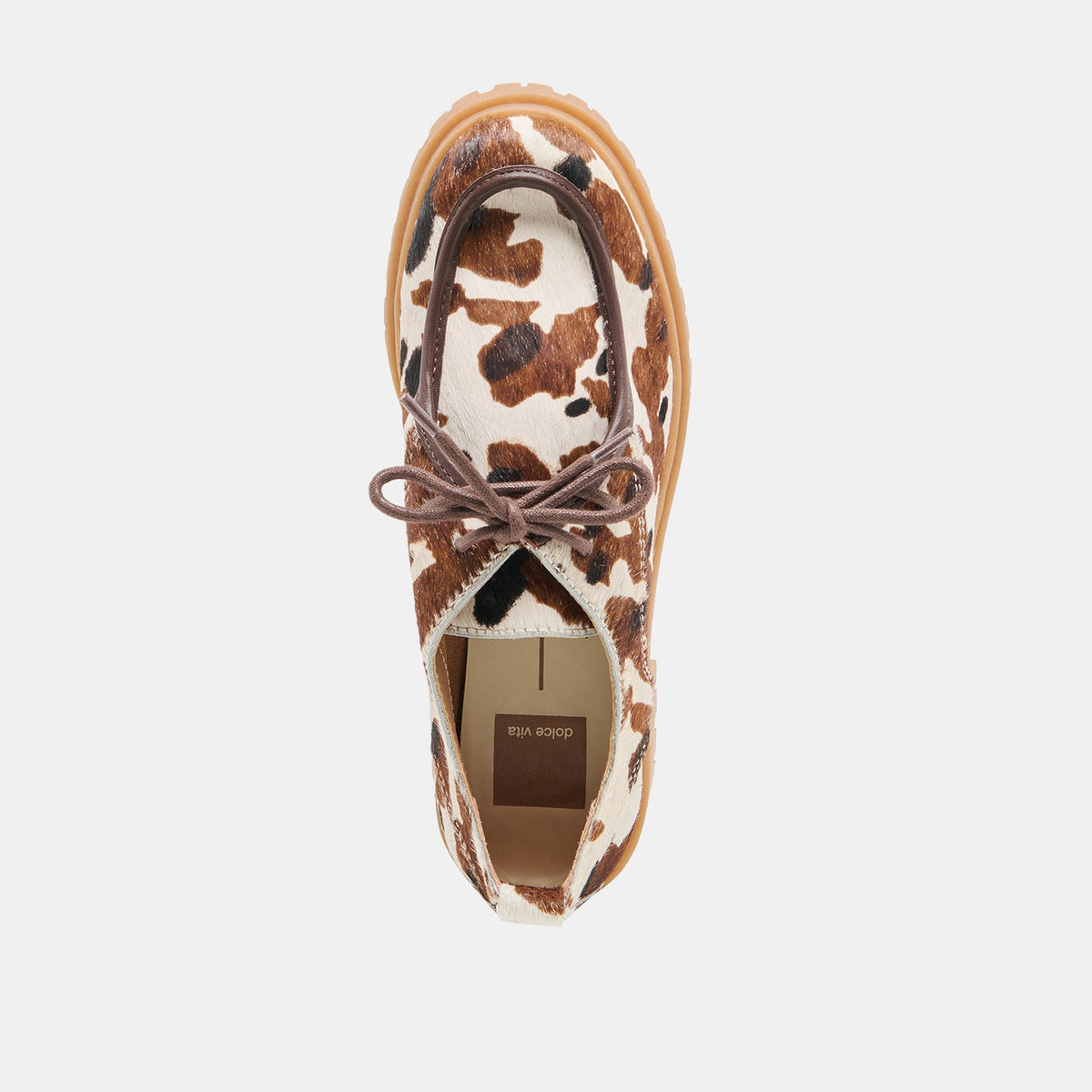Milza Cocoa Calf Hair Loafers | Dolce Vita