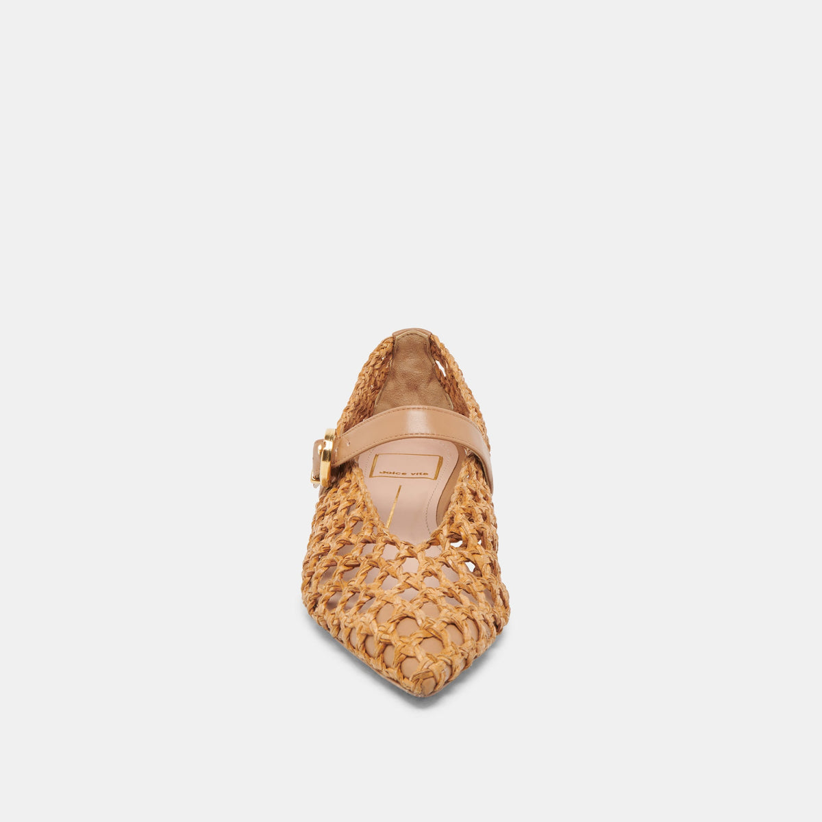 CATY BALLET FLATS NATURAL WOVEN | Dolce Vita