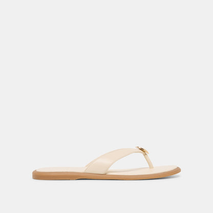 Jaina Bone Leather Sandals | Dolce Vita
