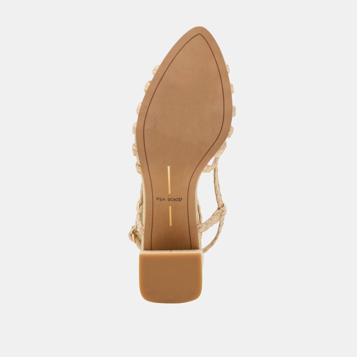 YASMIN HEELS NATURAL RAFFIA | Dolce Vita