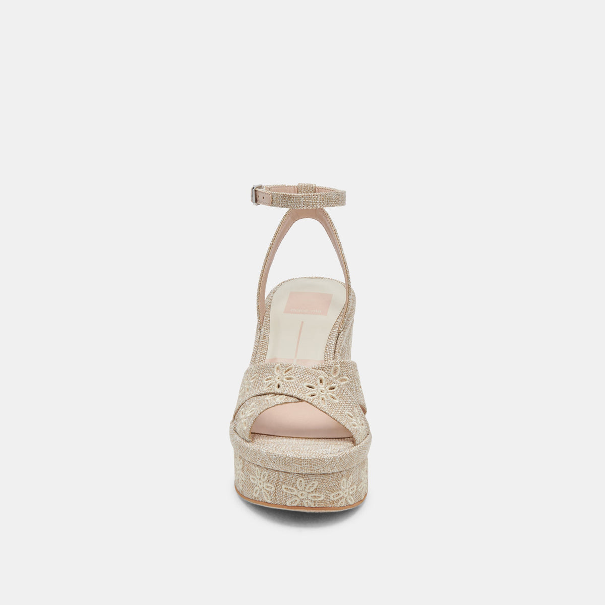 LAISHA HEELS ALMOND FLORAL EYELET | Dolce Vita